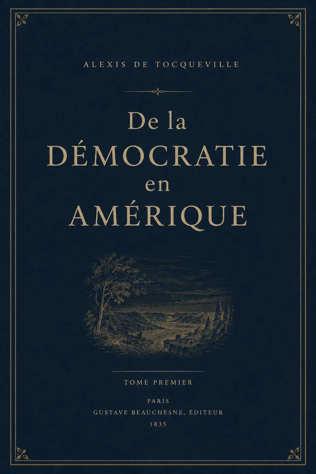 De la démocratie en Amérique cover
