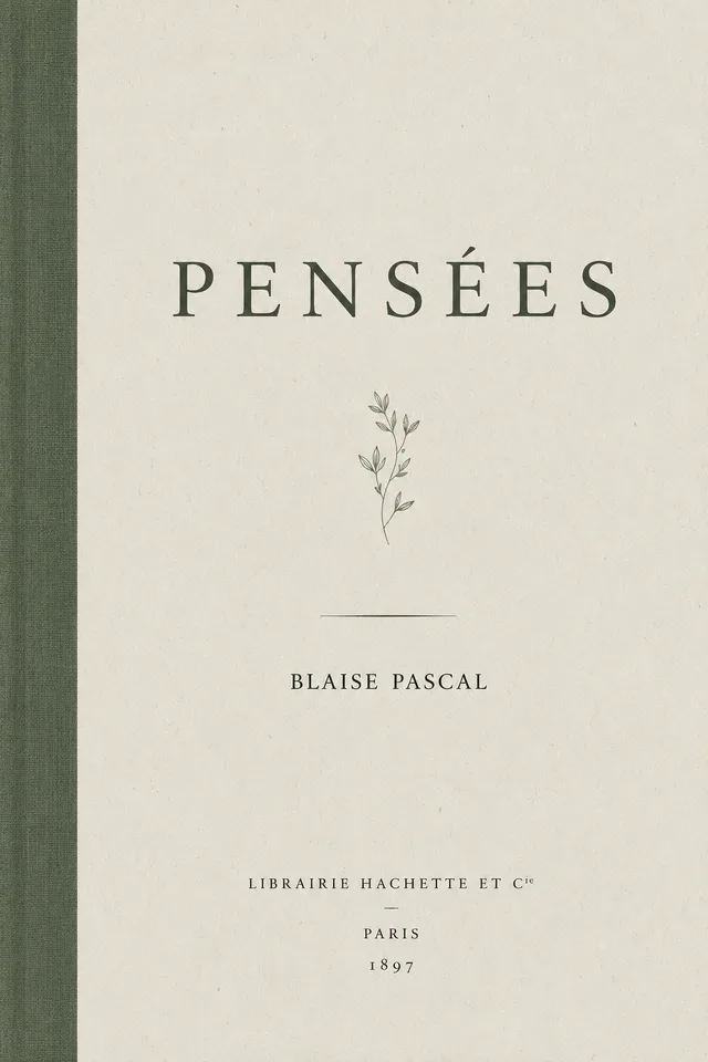 Pensées cover