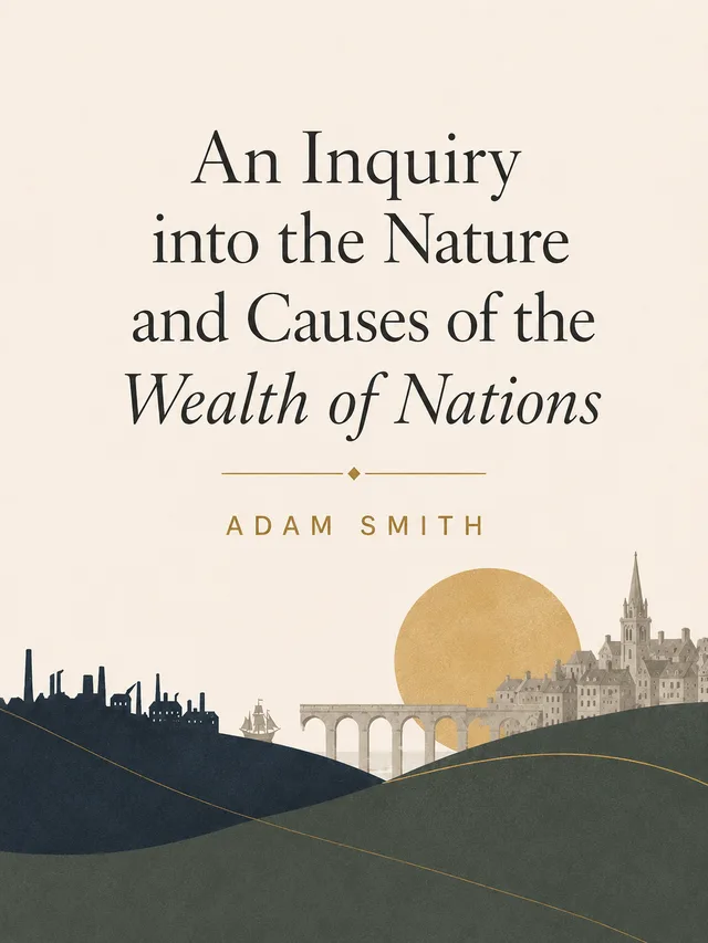 An Inquiry into the Nature and Causes of the Wealth of Nations cover