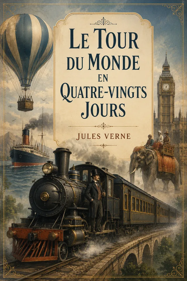 Le Tour du monde en quatre-vingts jours cover