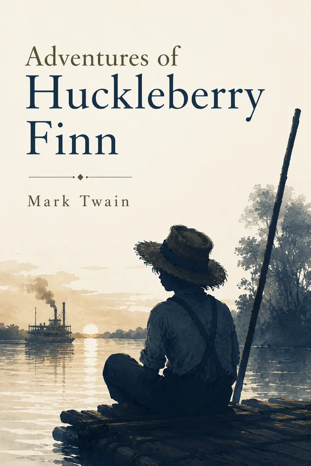 Adventures of Huckleberry Finn cover