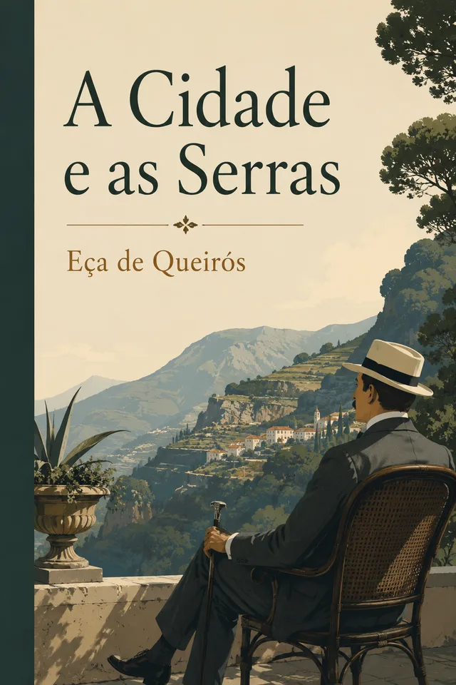 A Cidade e as Serras cover