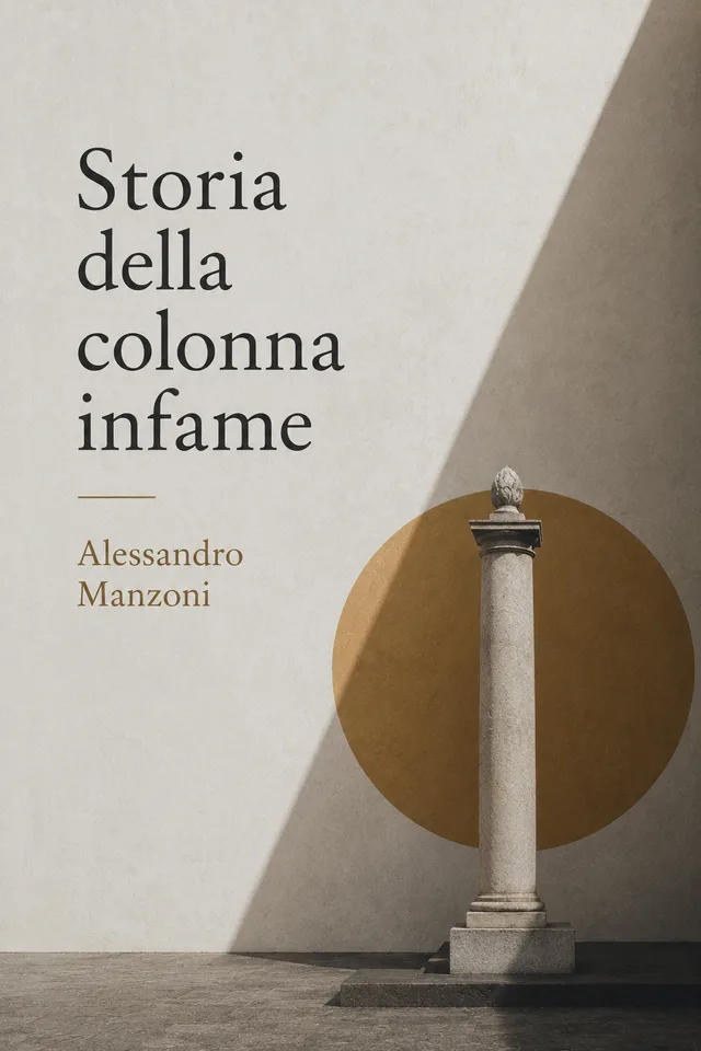 Storia della colonna infame cover
