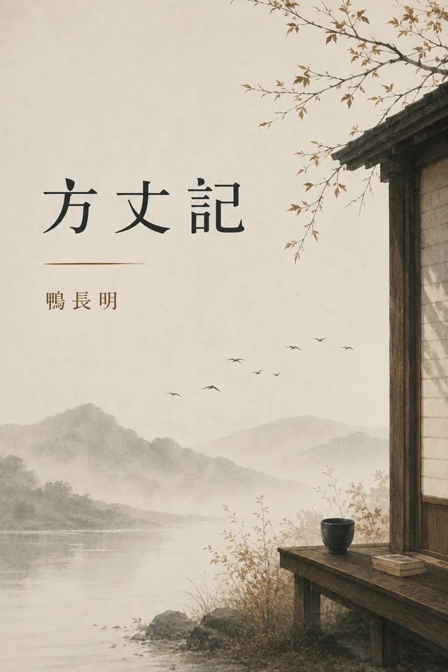 方丈記 cover
