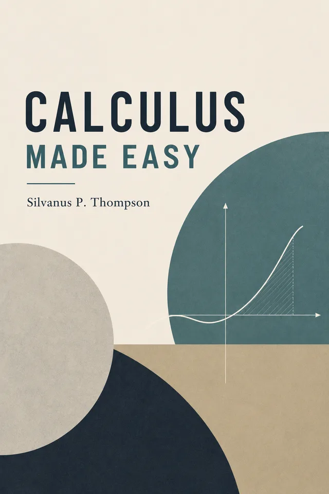 Calculus Made Easy cover