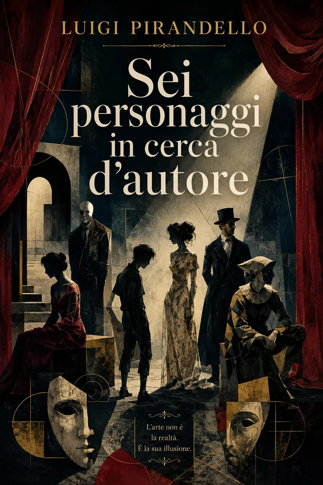 Sei personaggi in cerca d’autore cover