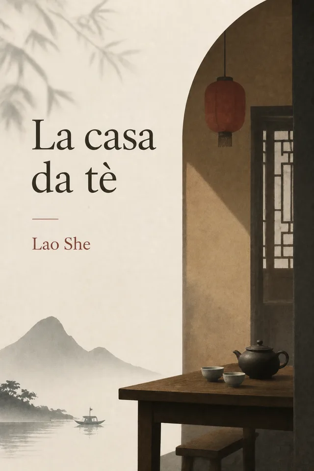 La casa da tè cover