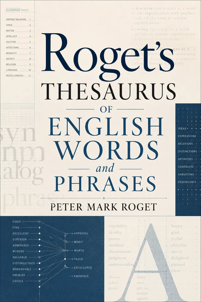 Roget’s Thesaurus of English Words and Phrases cover