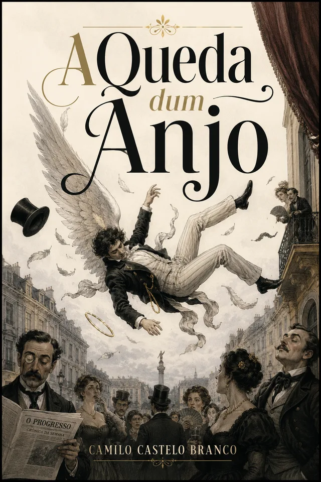 A Queda dum Anjo cover