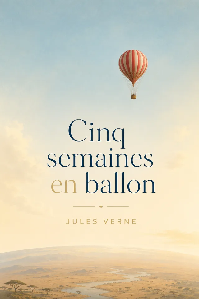 Cinq semaines en ballon cover