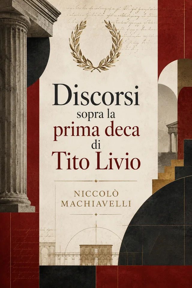 Discorsi sopra la prima deca di Tito Livio cover