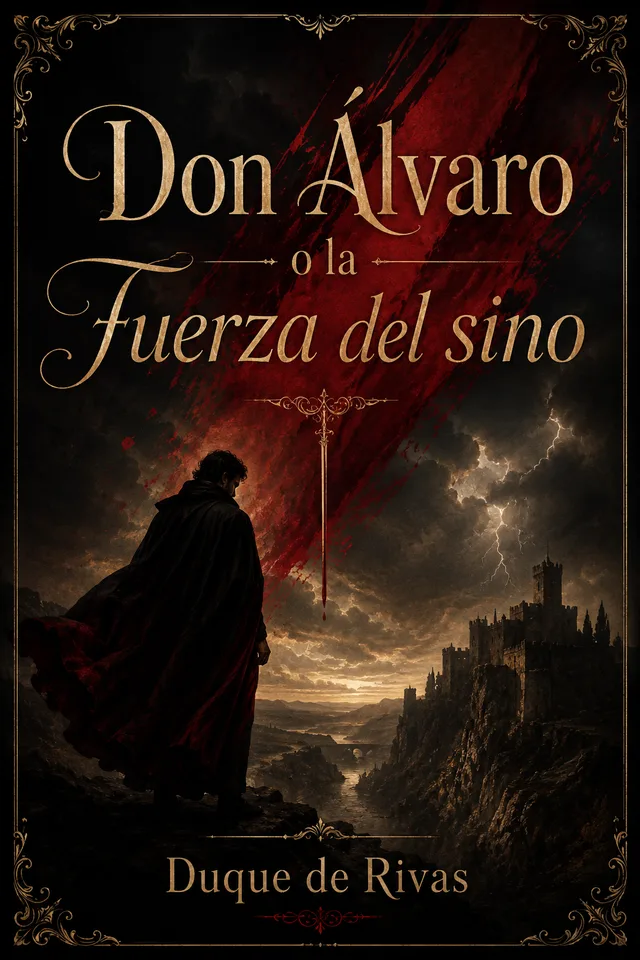 Don Álvaro o la fuerza del sino cover