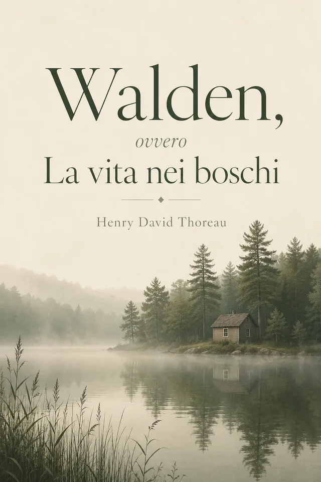 Walden, ovvero La vita nei boschi cover