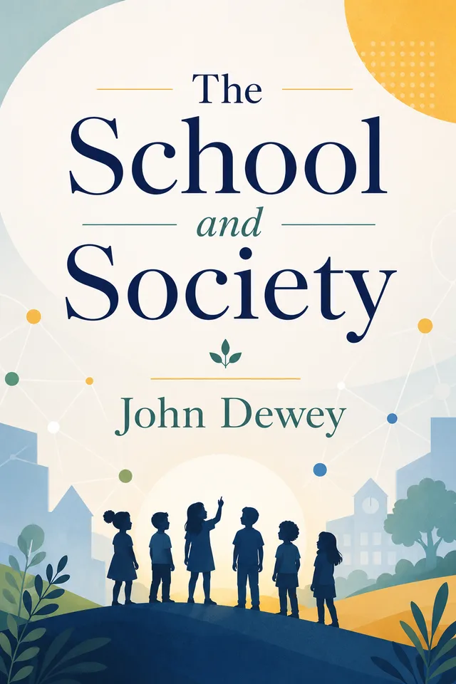 The School and Society cover