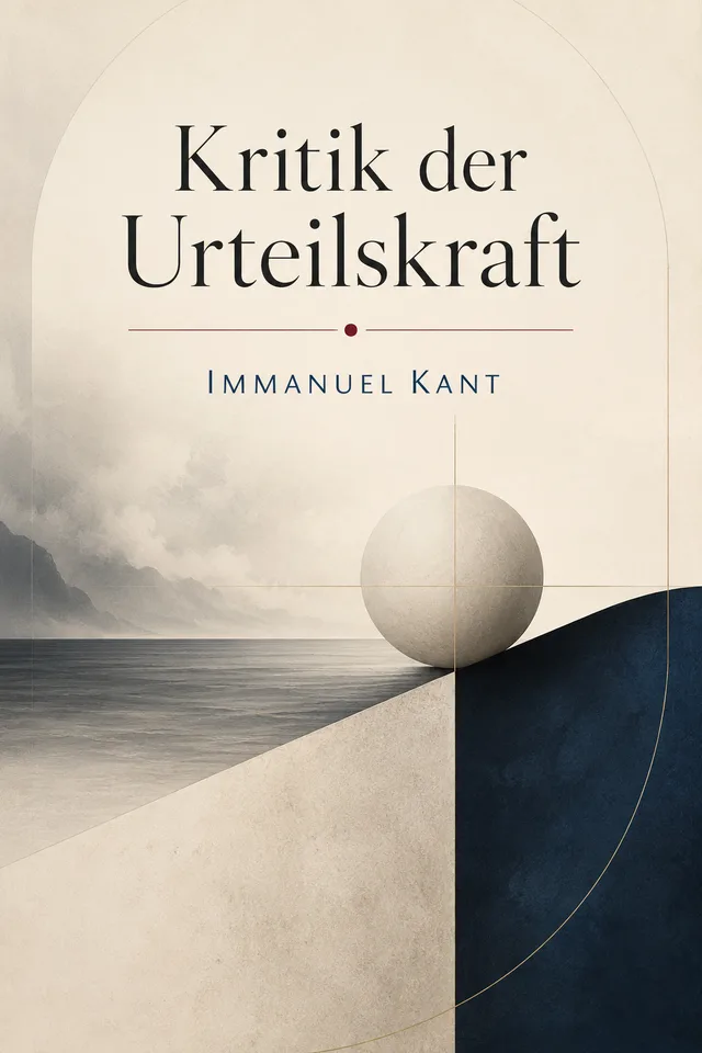 Kritik der Urteilskraft cover