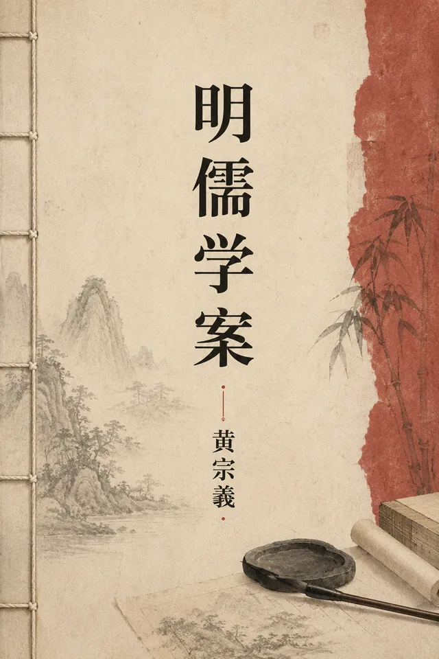 明儒学案 cover