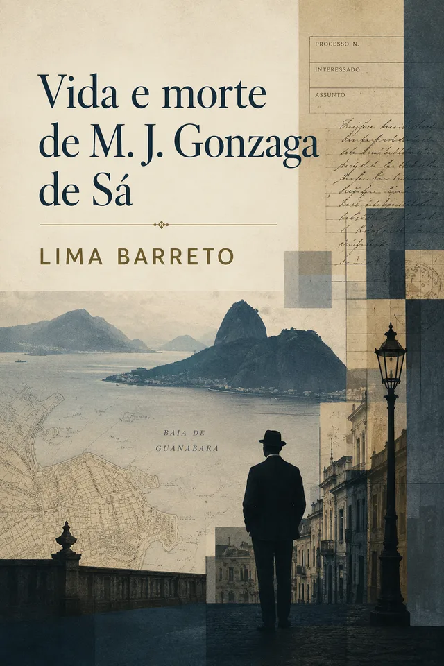 Vida e morte de M. J. Gonzaga de Sá cover