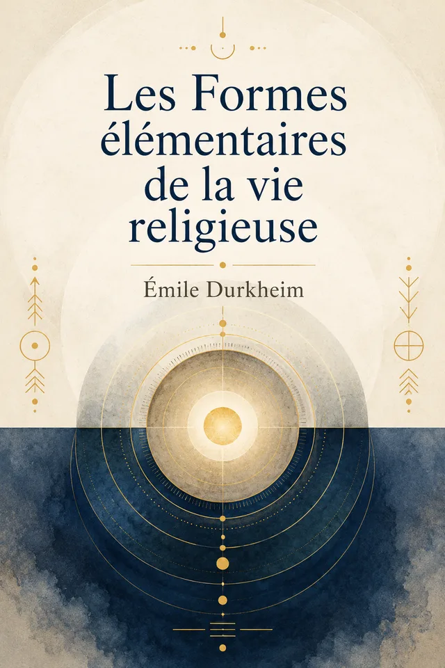 Les Formes élémentaires de la vie religieuse cover
