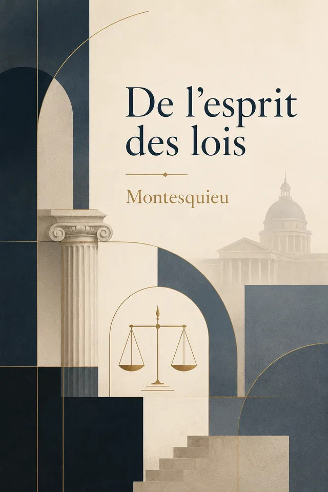 De l’esprit des lois cover