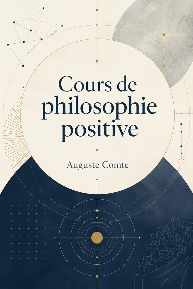 Cours de philosophie positive cover