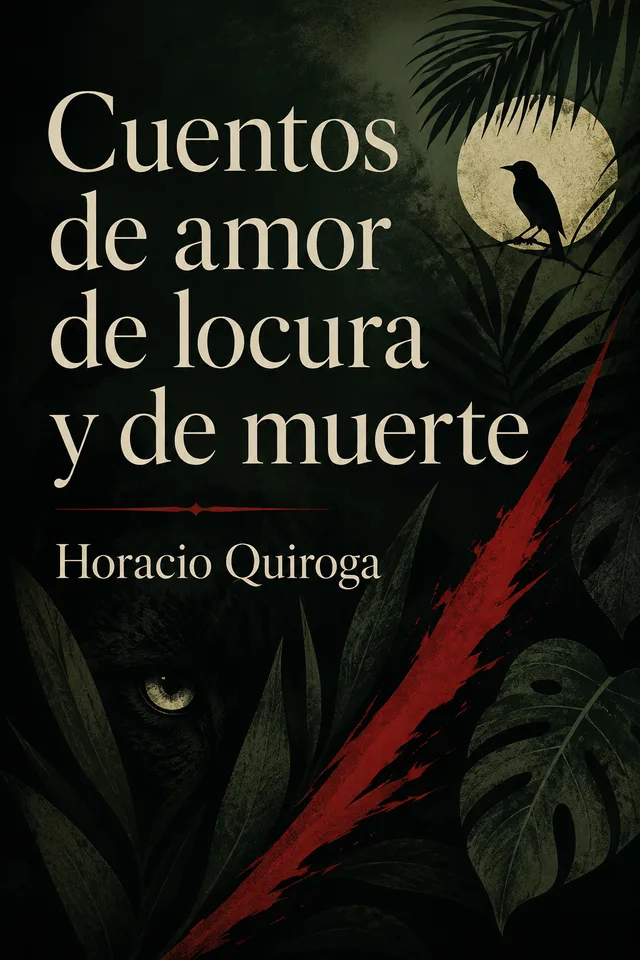 Cuentos de amor de locura y de muerte cover
