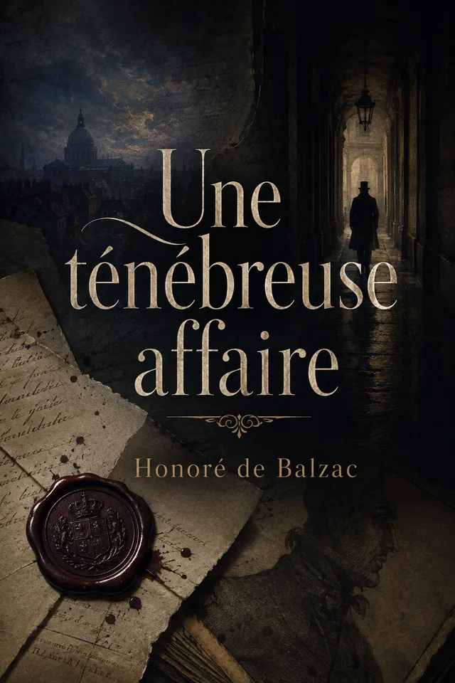 Une ténébreuse affaire cover