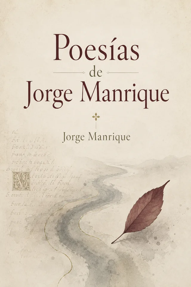 Poesías de Jorge Manrique cover