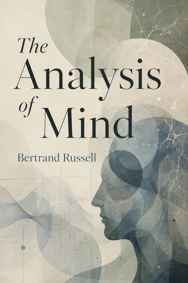 The Analysis of Mind cover