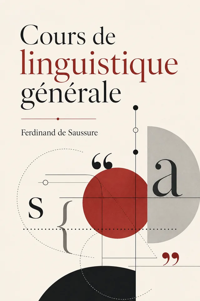 Cours de linguistique générale cover