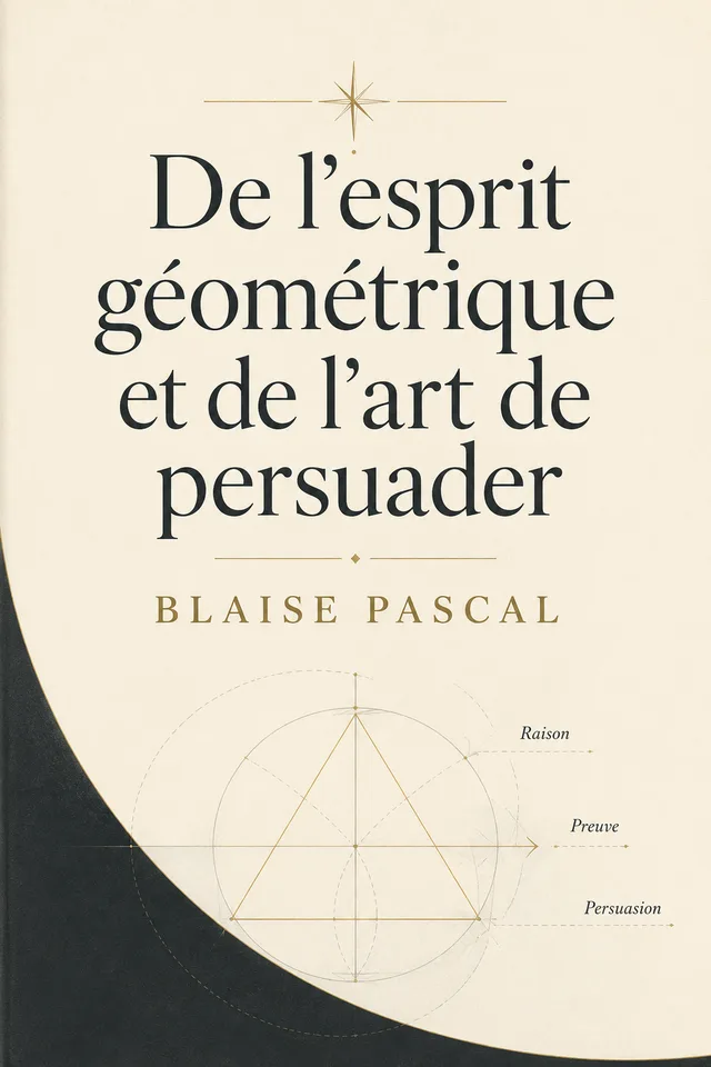 De l’esprit géométrique et de l’art de persuader cover