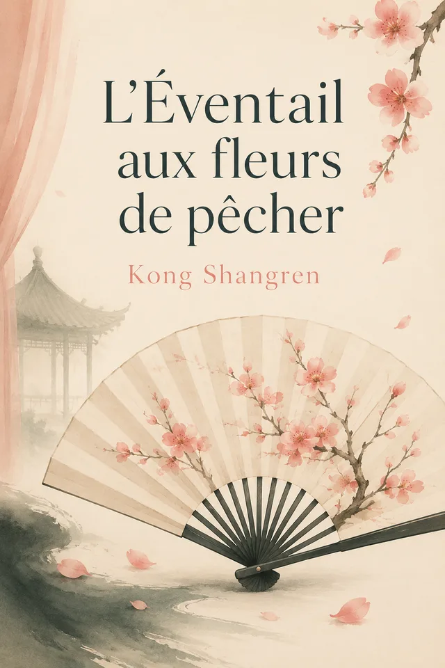 L’Éventail aux fleurs de pêcher cover