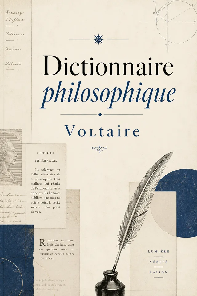Dictionnaire philosophique cover