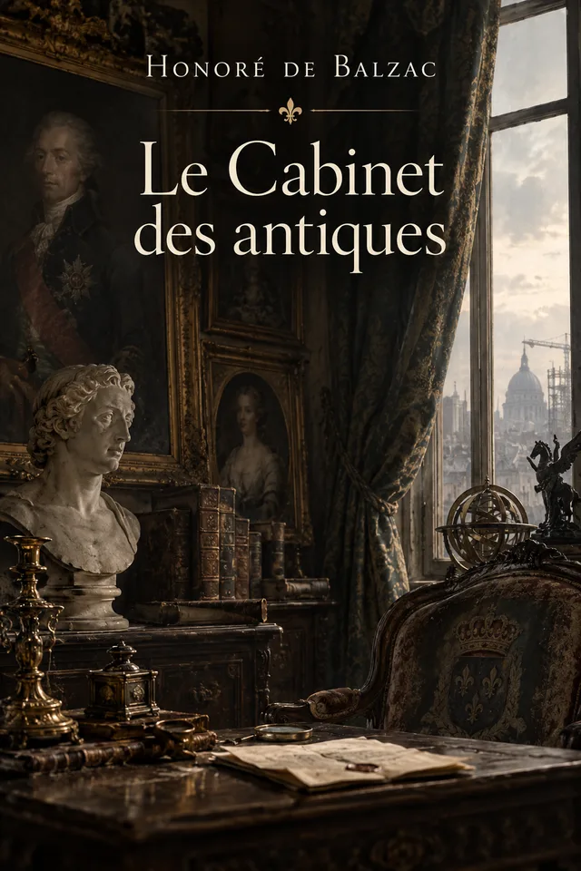 Le Cabinet des antiques cover