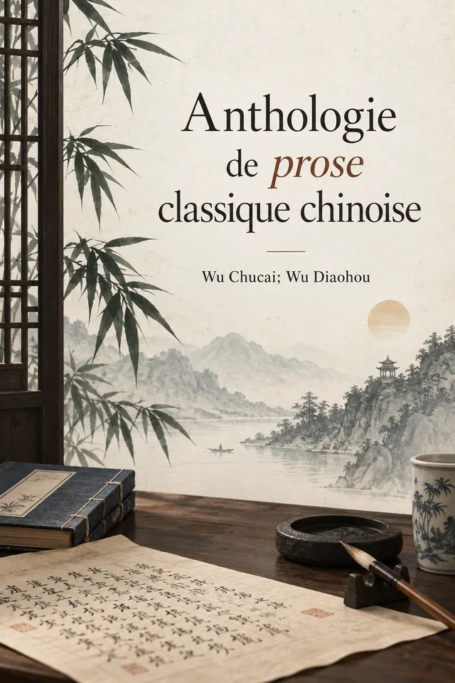 Anthologie de prose classique chinoise cover