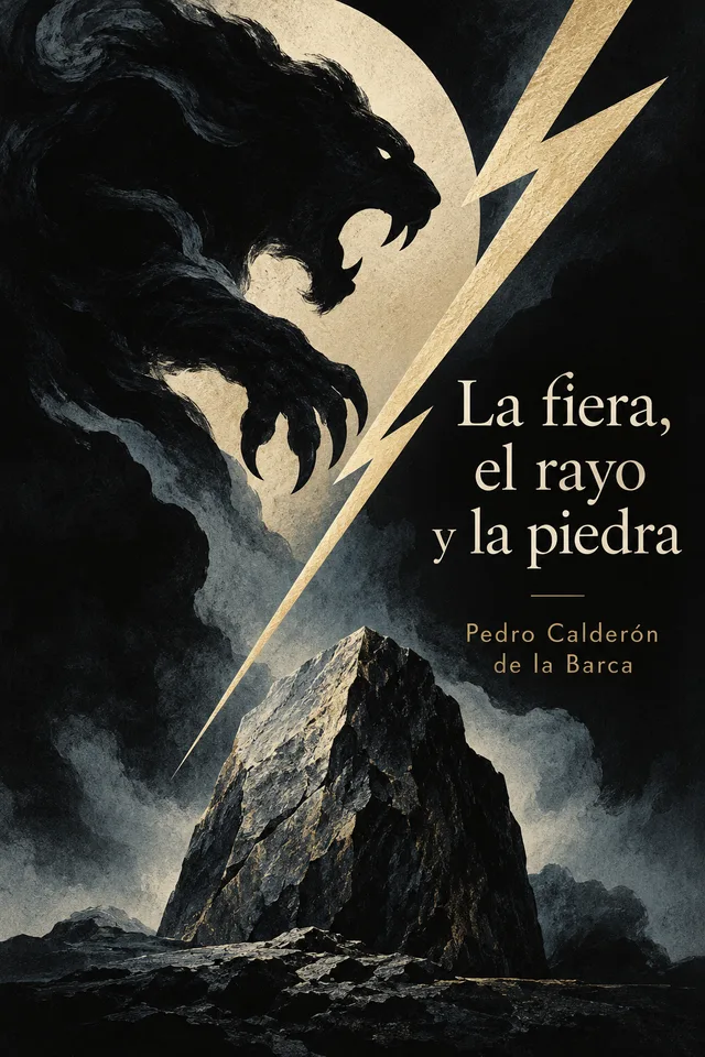 La fiera, el rayo y la piedra cover