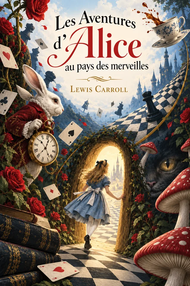 Les Aventures d’Alice au pays des merveilles cover