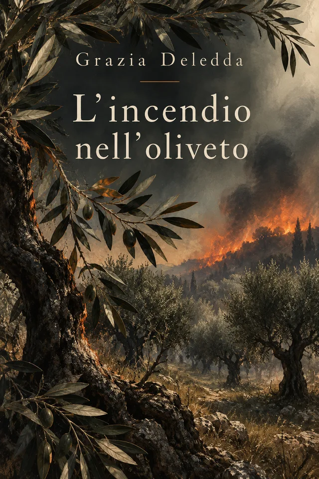 L’incendio nell’oliveto cover
