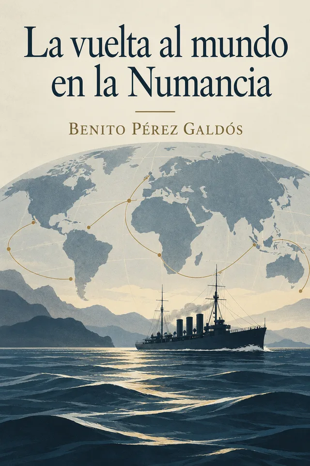 La vuelta al mundo en la Numancia cover