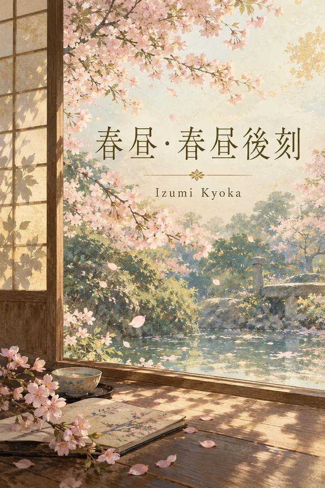 春昼・春昼後刻 cover