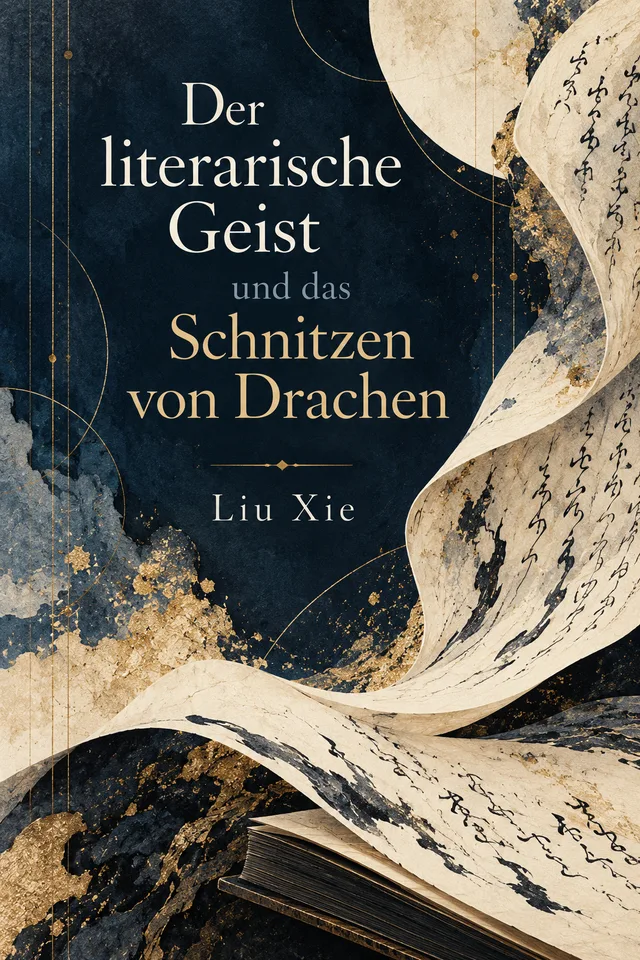 Der literarische Geist und das Schnitzen von Drachen cover